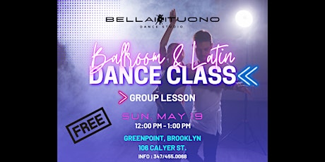 Dance Spectrum: Exploring Latin and Beyond | FREE CLASS GREENPOINT