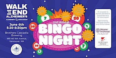 Imagem principal de Bingo Night for Alz