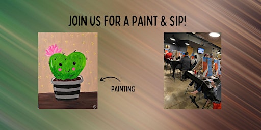 Paint & Sip - Cactus primary image