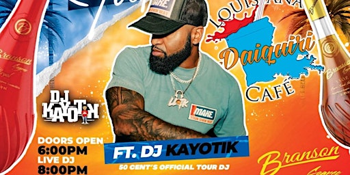 Imagem principal do evento Branson Cognac Takeover Featuring DJ Kayotik (50 Cent's Official Tour DJ)
