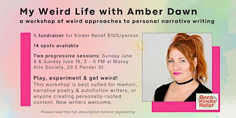My Weird Life with Amber Dawn (2 Sessions)