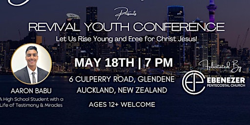Primaire afbeelding van Revival Youth Conference - New Zealand