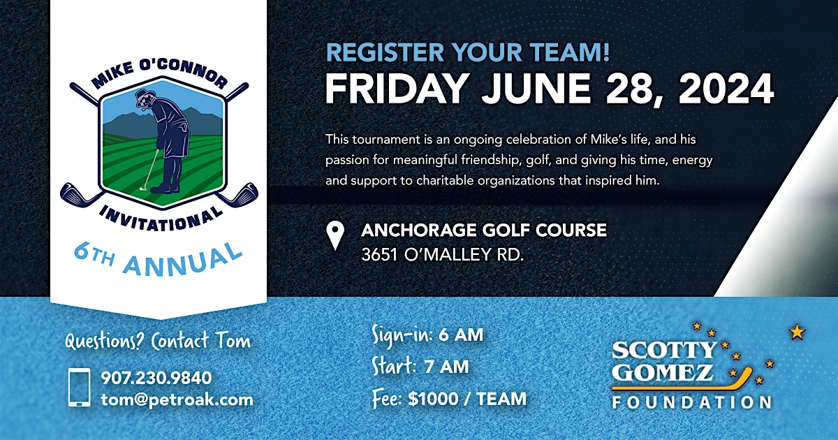 6th Annual Michael O'Connor Invitational Golf Tournament