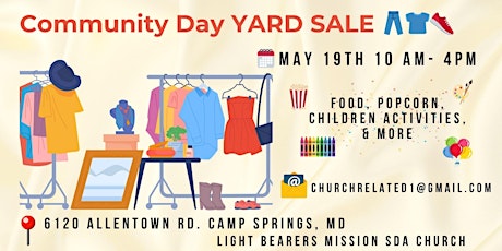 Community Day [Yard Sale]