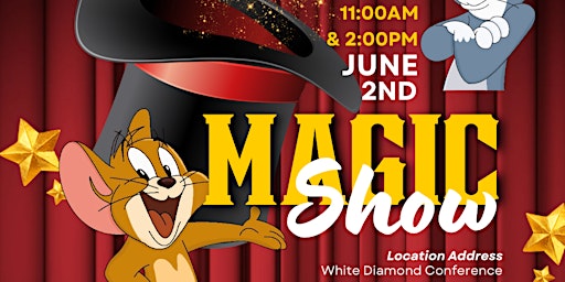Imagem principal do evento YYC Magic Show Ft Tom & Jerry Mascots