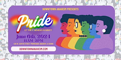 Pride at the Farmer Market (NO TICKETS REQUIRED)