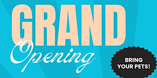 Imagen principal de RAINING CATS AND DOGS GRAND OPENING! FIRST 30 PPL GET SWAG BAGS, & GOODIES!