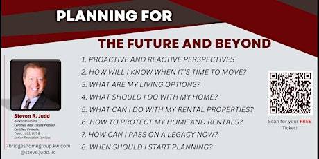 Planning for Your Future and Beyond