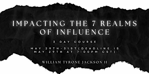Imagen principal de Impacting The 7 Realms of Influence Through Biblical Apologetics