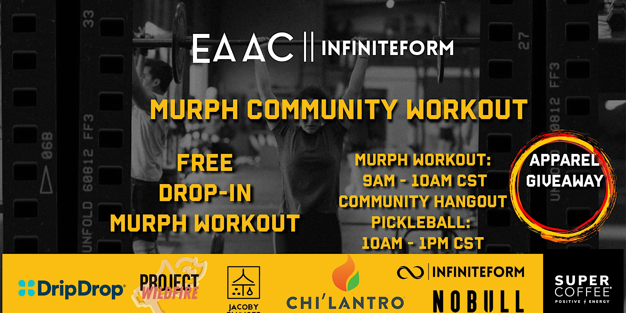 Murph Community Workout || INFINITEFORM x EAAC
