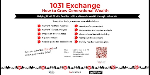 1031 Exchange - How to Grow Generational Wealth primary image