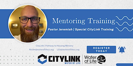 CityLink | Pathway to Housing Spiritual Mentoring Training  primärbild
