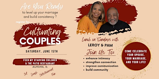 Hauptbild für Cultivating Couples - Saturday June Event