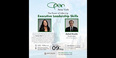 Hauptbild für The Power of Listening: Executive Leadership Skills
