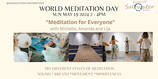 World Meditation Day Workshop - 'Meditation for Everyone' primary image