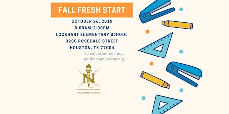 2019 NSBE Houston Fall FreshStart primary image