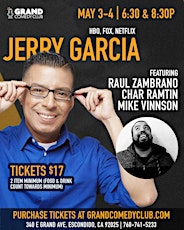 LIVE STAND UP COMEDY WITH JERRY GARCIA AND FRIENDS!