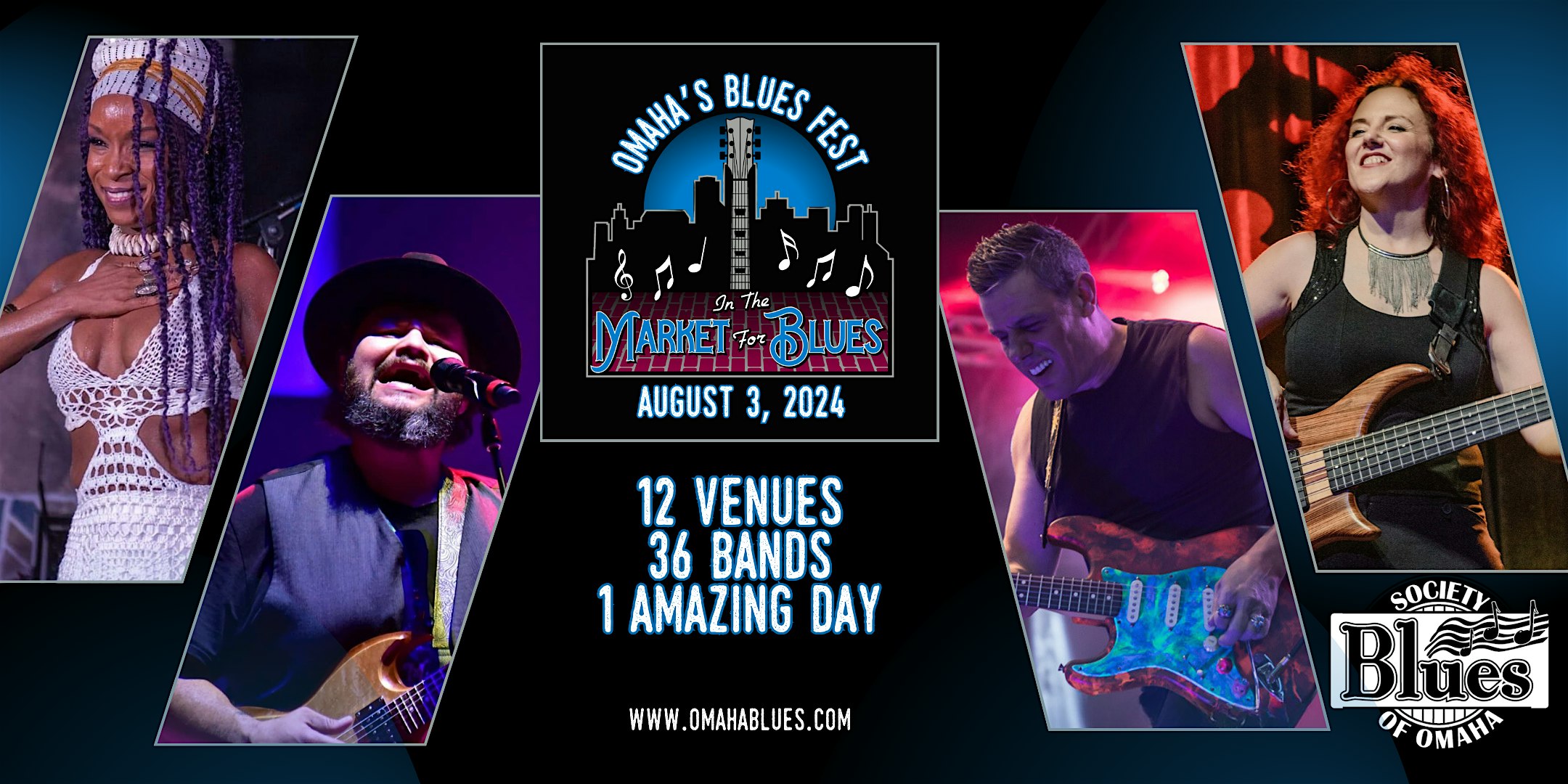 In the Market for Blues - 8\/3\/2024 - Omaha's Blues Fest