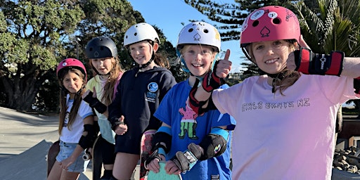 Girls Skate NZ Skateboarding Clinic- Snells Beach Skatepark 2024 primary image