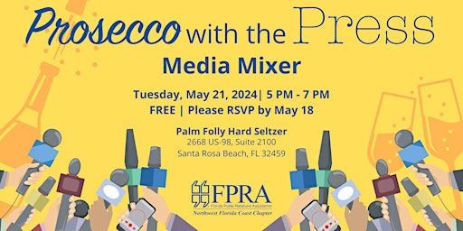 Imagem principal do evento Prosecco with the Press - Media Mixer