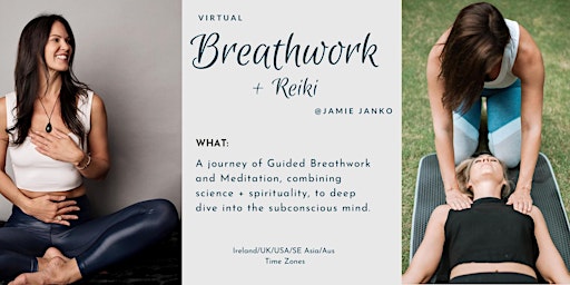 Hauptbild für Virtual Breathwork Journey with Jamie Janko (USA Time Zones)