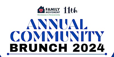 Family Movement presents  - Annual Community Brunch primary image
