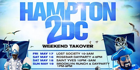 HAMPTON TO DC WEEKEND KICK-OFF