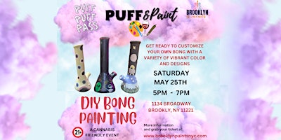 Puff and Paint: DIY Bong Painting primary image