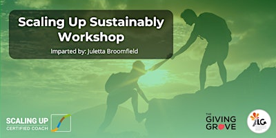 Imagem principal de Scaling Up Sustainably Workshop