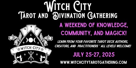 Witch City Tarot Gathering 2025