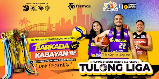 Primaire afbeelding van FSSMQU Presents: Tulong Liga 24' Volleyball & Basketball Charity Match