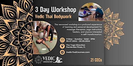 Vedic Thai Massage Course