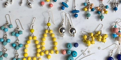 Create your own earrings with Virginia Aland.  primärbild
