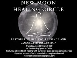 June New Moon Healing Circle &  Sound Bath  primärbild