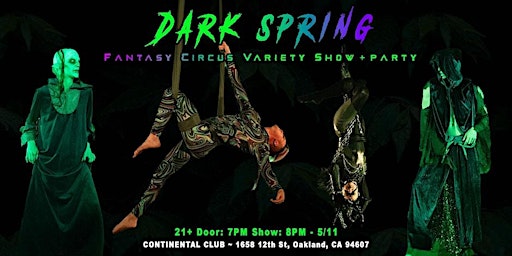 DARK SPRING: Fantasy Circus Variety Show + Party primary image
