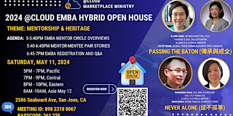 2024 @Cloud EMBA Hybrid Mentor Circles Open House