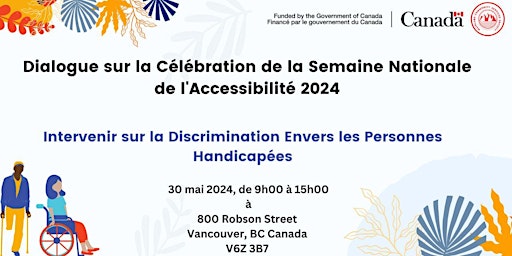 Primaire afbeelding van Dialogue sur la Célébration de la Semaine Nationale de l'Accessibilité 2024