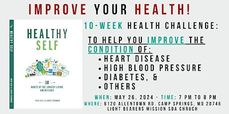Improve YOUR Health!!!