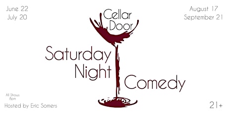 Saturday Night Comedy at Cellar Door