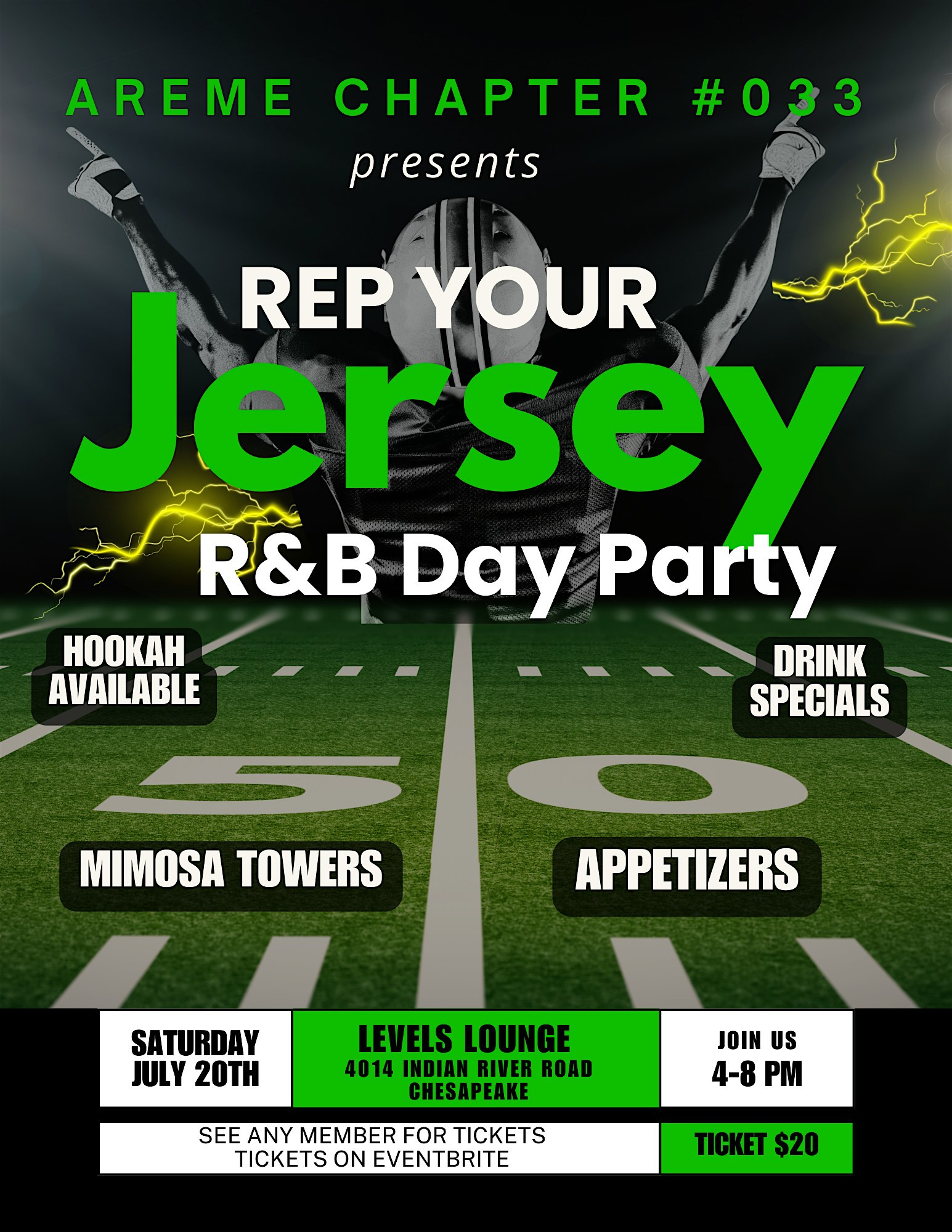Join us for a Grown & Sexy Jersey Day Party. It's an R&B thing.