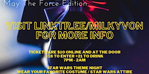 Image principale de Beats and Brews: May The Force Edition (Saturday 5.11.24) [Presented by Milky Von]