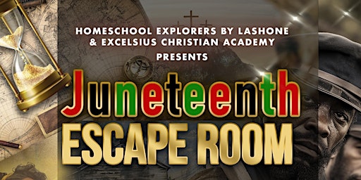 Imagem principal do evento Juneteenth Escape Room