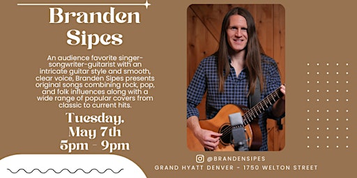 Primaire afbeelding van Live Music at Fireside | The Bar - featuring Branden Sipes