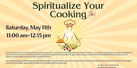 Spiritualize Your Cooking