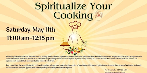 Spiritualize Your Cooking primary image