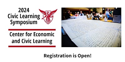 Imagem principal do evento 2024 Civic Learning Symposium