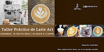 Imagem principal do evento Taller Práctico de Latte Art