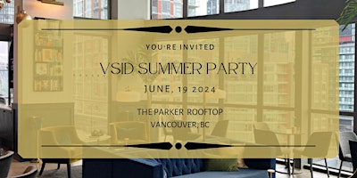 Imagen principal de Vancouver Society of Interior Designers Annual Summer Rooftop Party