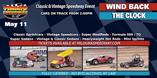 Imagem principal do evento B&S Earthworks Timmis Speedway Wind Back The Clock & Open Practice