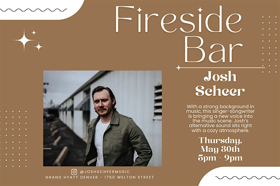 Live Music at Fireside | The Bar - featuring Josh Scheer